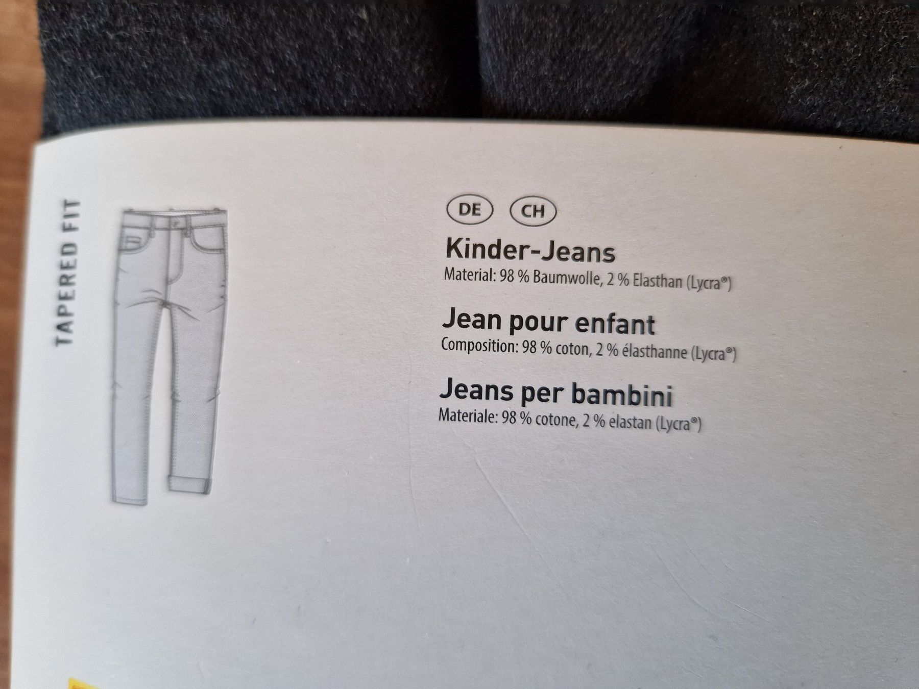 Jeans: NEU Jeans schwarz 146 – Nuovo e nell'imballaggio originale da Giswil venduto da monimaus08 2
