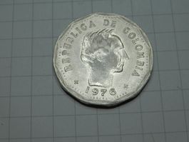 Kolumbien 50 Centavos, 1976
