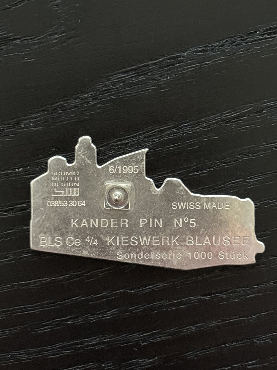 SBB/CFF/FFS Placchette & Badge: Ce 4/4 BLS Schmid Müller 1000 Stück – Usato da Uetendorf venduto da hoisle 1