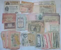 Lot ++ 460 Stück alte Banknoten aus Russland