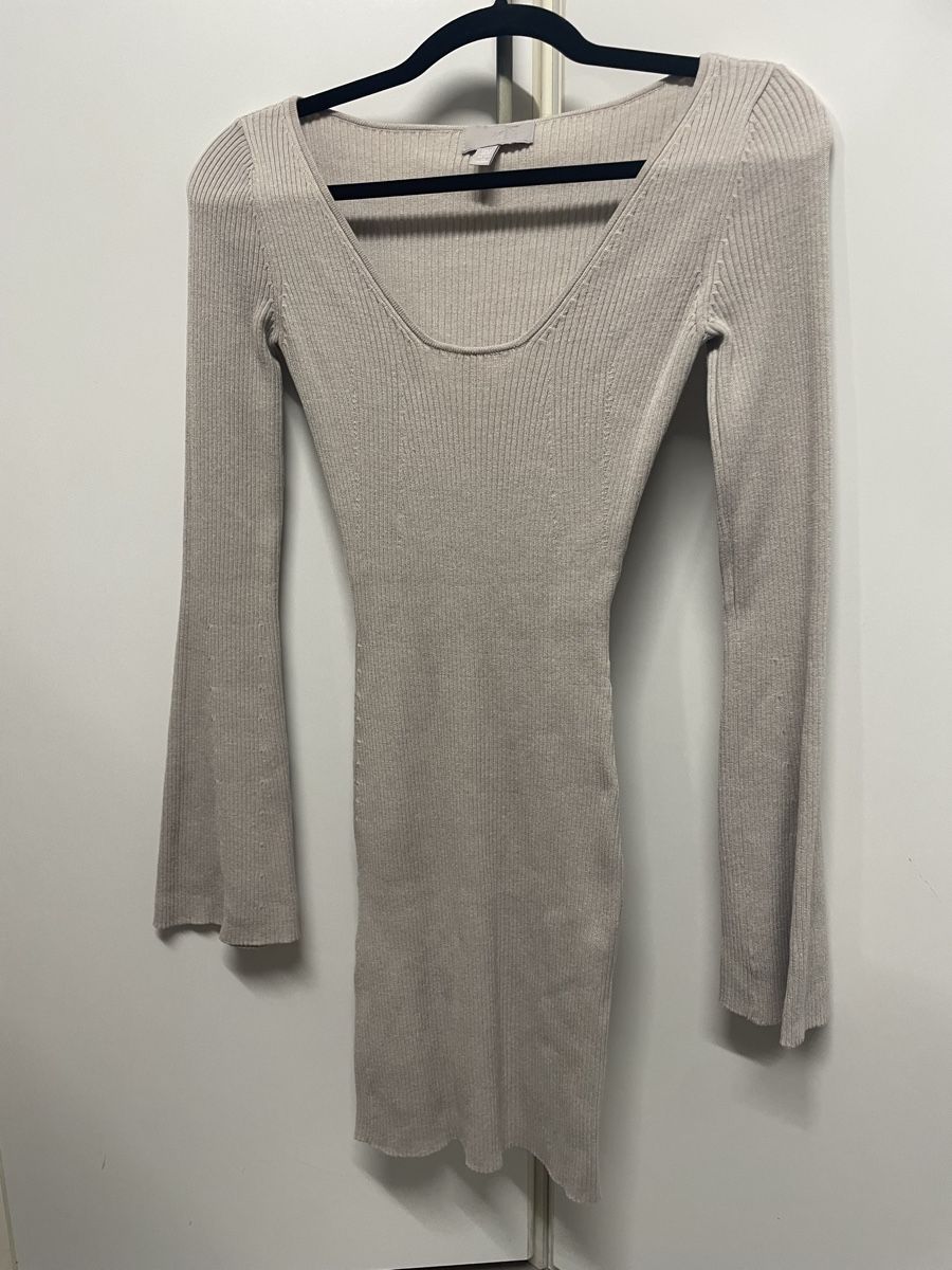 H&M Vestiti: H&M Strickkleid, beige, Grösse XS  – Usato da Urdorf venduto da Anassor