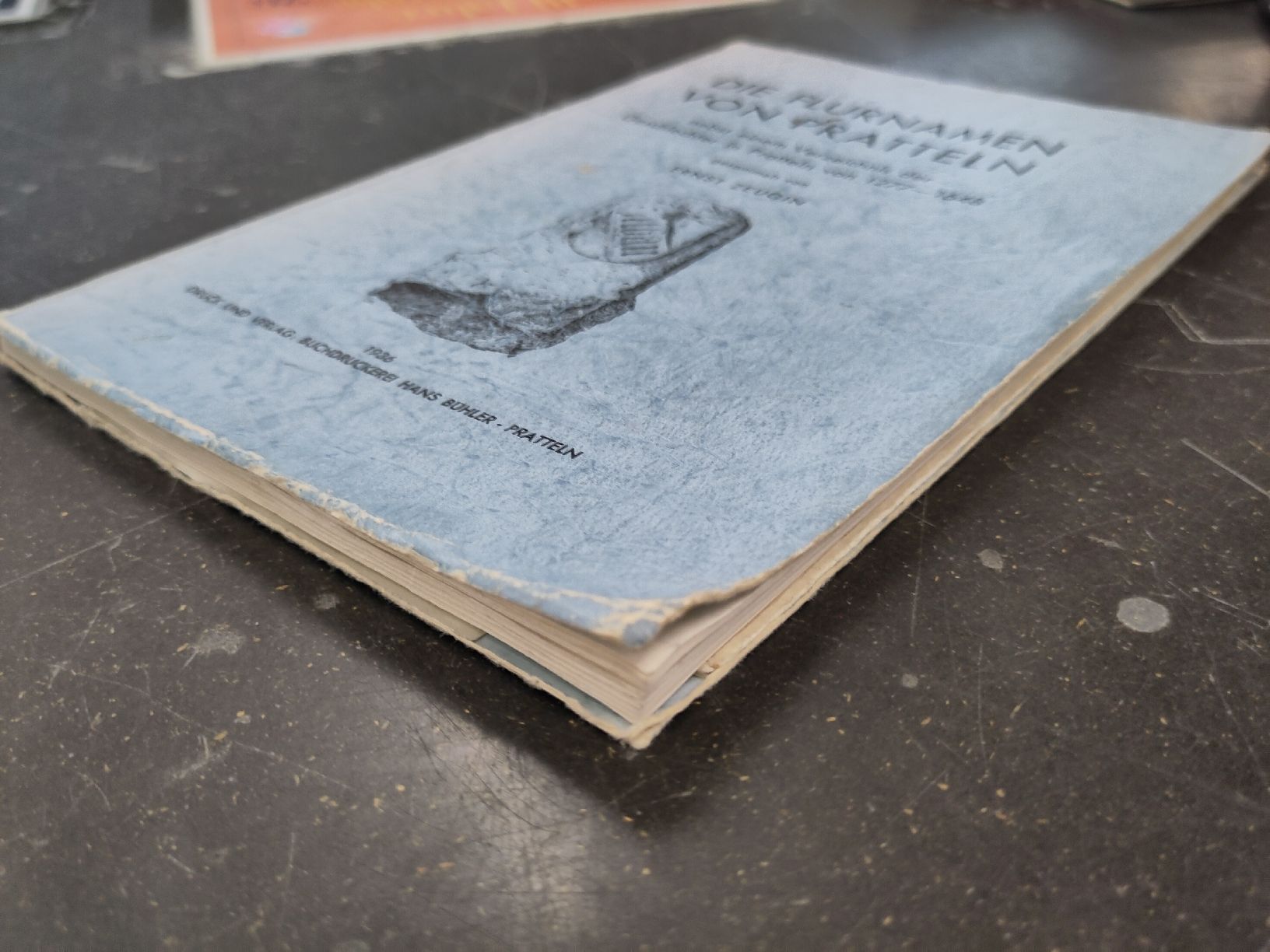Libri: Die Flurnamen von Pratteln 1936 – Usato da Pratteln venduto da Cartonsducoeur_bl 9