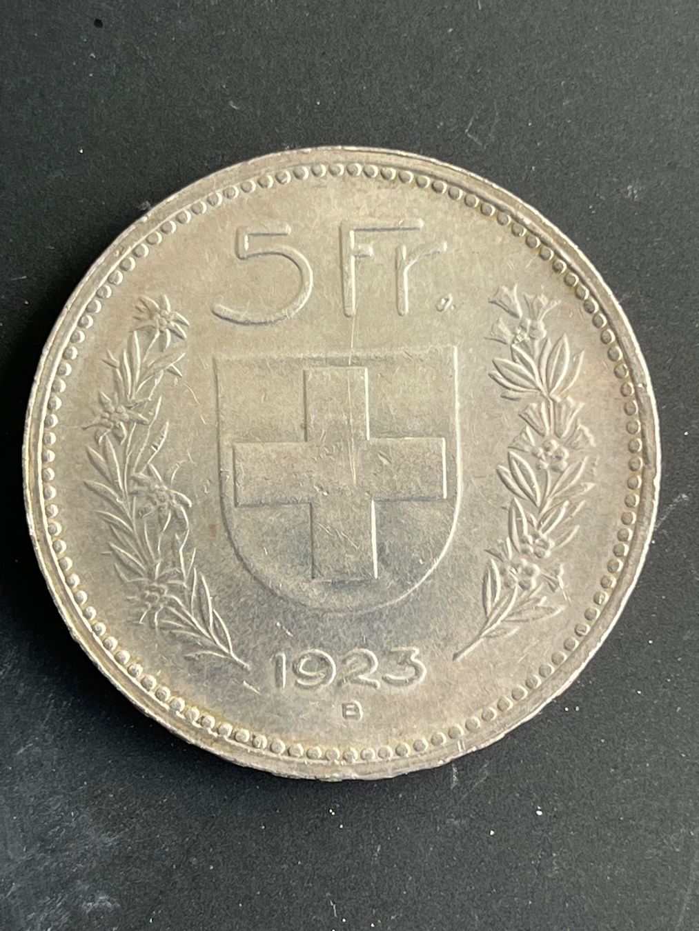 Tutti le monete: Top 5 Franken 1923 vz-unz – Usato da Kandergrund venduto da honey-art_and_more 1