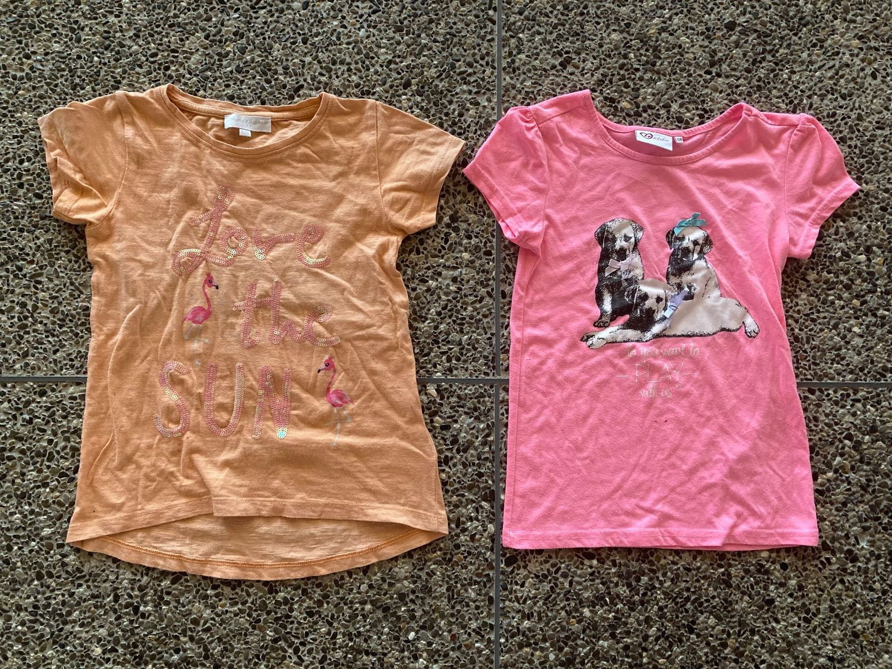 Camicette, T-shirt & Top: T-Shirts, Gr. 128 – Usato da Aetingen venduto da Nadinsky