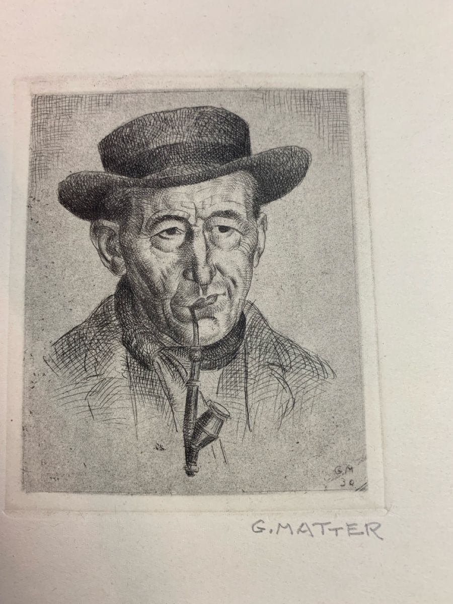 Dipinti: MATTER GOTTFRIED 1891-1967  Radierungen – Usato da Wolfhalden venduto da SecondAntique 4