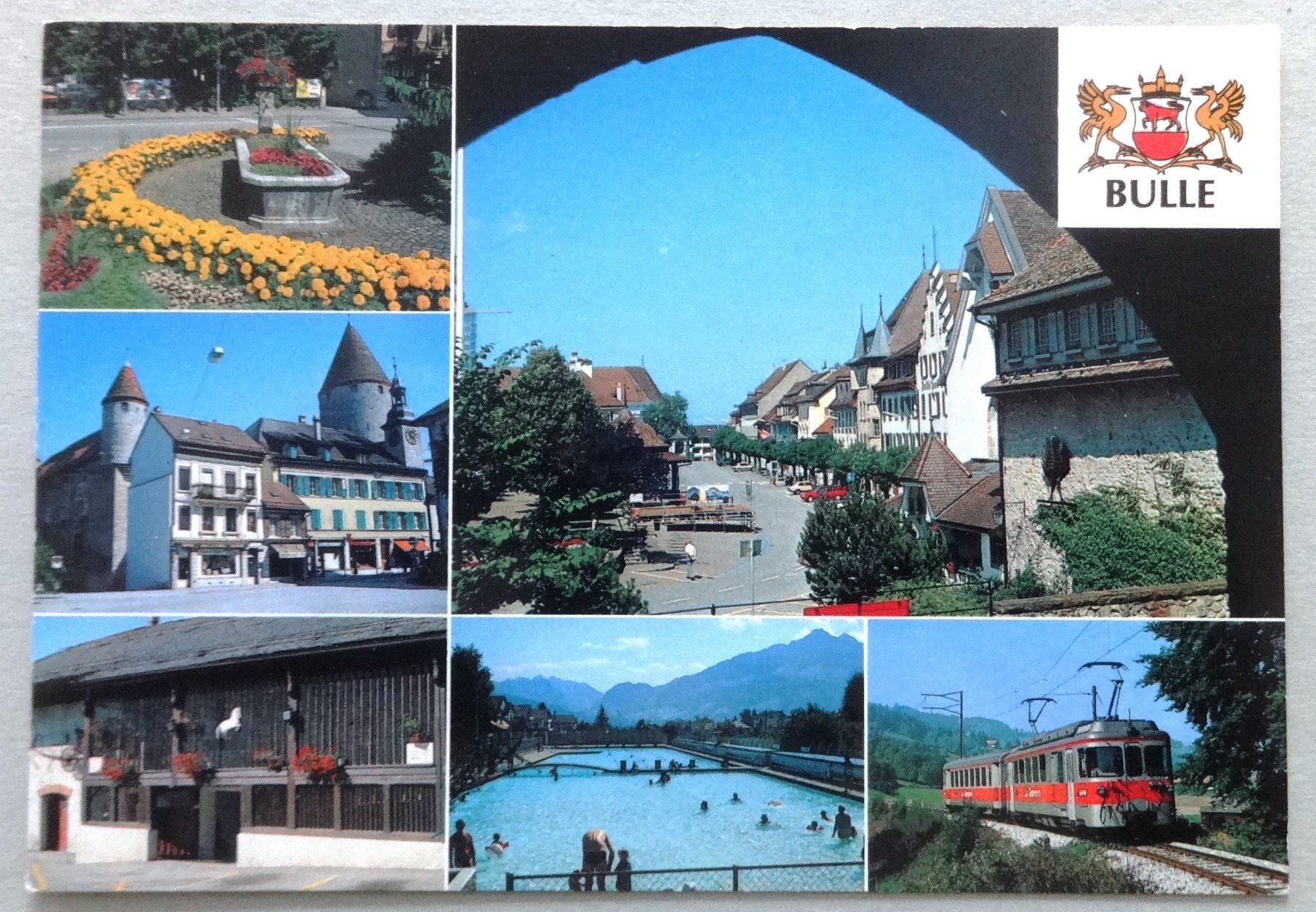 Cartoline postali: Bulle – Usato da Fétigny venduto da Billy2miny