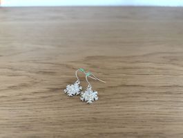 Ohrringe Schneeflocke Ohrstecker Ohr Schmuck