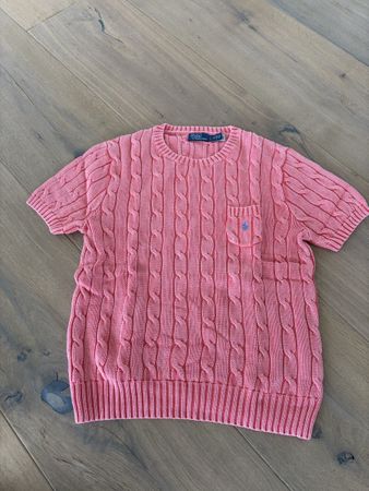 Polo Ralph Lauren Pulli Grösse L Koralle Kurzarm, neu! 