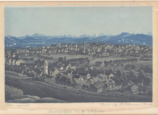 Stiche: Winterthur von Veltheim – Gebraucht aus Rafz von Helvet32 1