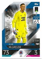 Topps Allan McGregor Fussballkarte GK Nr. 380 5.5M