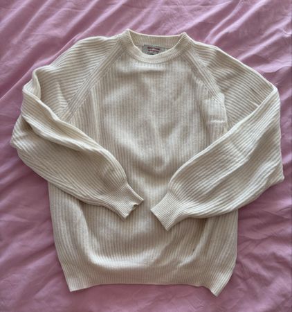Pullover United Colors of Benetton weiss Grösse 48
