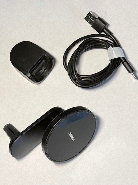 Baseus Caricabatterie: Car Mount Wireless Charger von BASEUS – Nuovo (secondo la descrizione) da Lostorf venduto da Nick1258 2