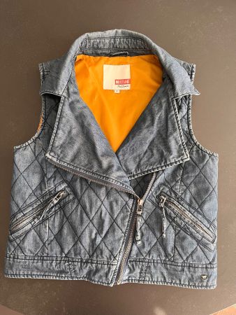 Mustang Jeans Gilet Weste Gr. S, Stepp, Top Zustand!