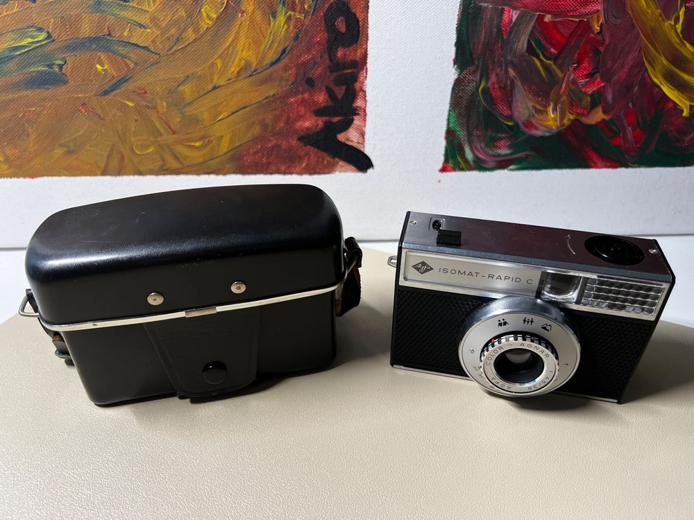 VINTAGE AGFA PARATOR Iso-Rapid 1 35mm Film Appareil Photo Ancien EUR 9,90 - FR