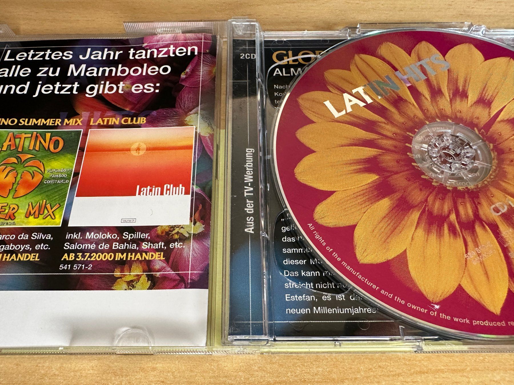 CD: Various – Latin Hits - 2 CD – Usato da Rikon im Tösstal venduto da Alpenmutz 2