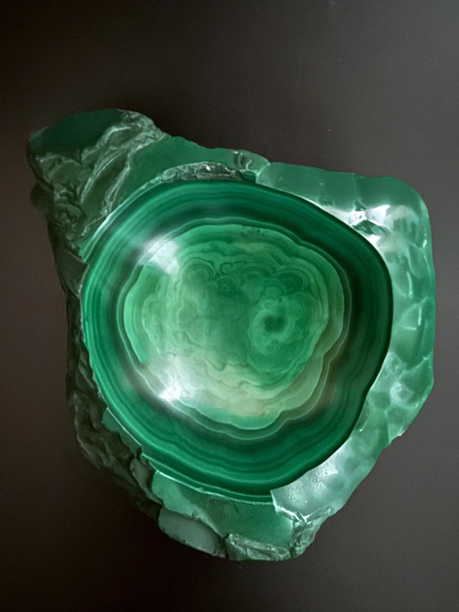 Mineralien & Heilsteine: Malachit Schale - Vide Poche – Gebraucht aus Luzern von downtonabbey 7