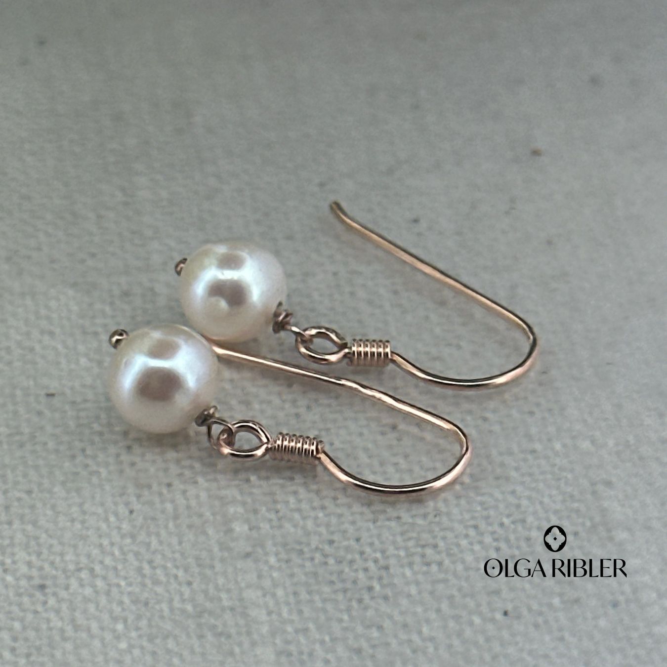 Olga Ribler Orecchini pendenti & Orecchini a lobo: Sterling Silber 925 Ohrringe mit Perlen – Nuovo (secondo la descrizione) da Luzern venduto da Schmuckoutlet 1