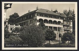 Luzern, Sanatorium St. Anna mit Anlage
