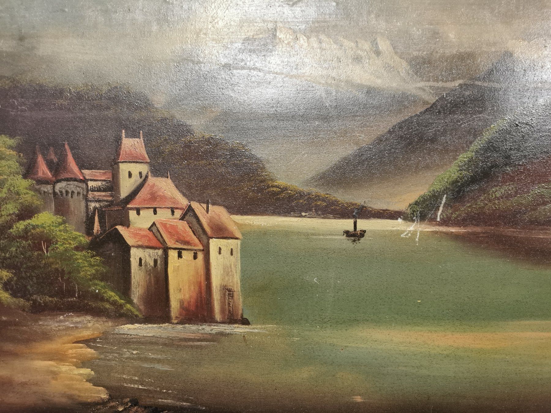 Dipinti: HUILE SUR PANNEAU SIGNÉE – Usato da Genève venduto da Qanil77 2