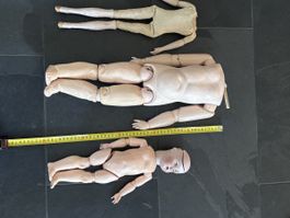 Puppen Konvolut Ersatzteile