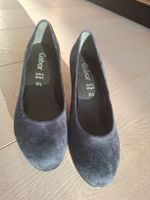 Gabor Pumps Wildleder dunkelblau Size 3.5 Grösse 36
