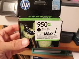 Original Druckerpatrone HP 950XL, neu, nie gebraucht