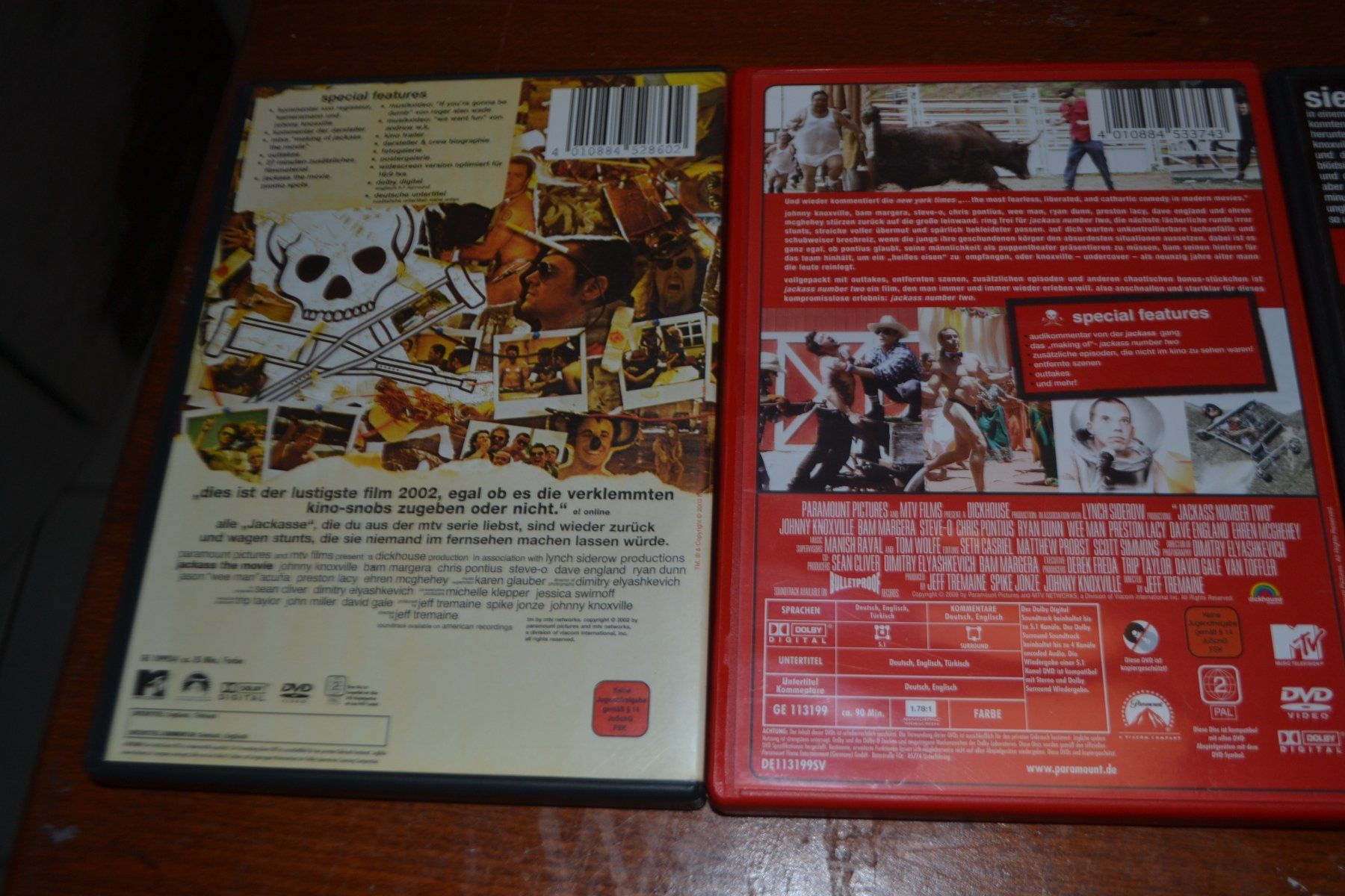 Tutti i DVDs: Jackass 1-3 (DVD) – Usato da Laupen ZH venduto da chefdom 1