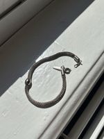 Bracelet maille argentée, parfait pour l'été! Chic ⭐️