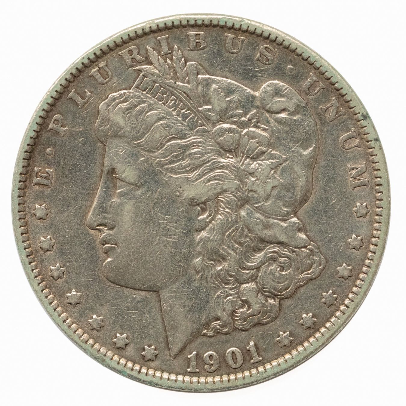 Tutti le monete: USA 1 Morgan Dollar 1901 Silber – Usato da Rotkreuz venduto da num_6343