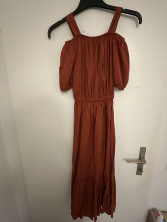Damen Kleid Armonika rostrot Grösse M neuwertig