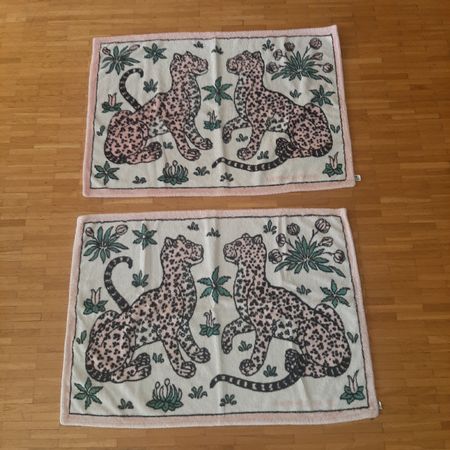 2 linges de bain Hermès vintage