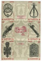 Briefmarken "Museum". Spanien