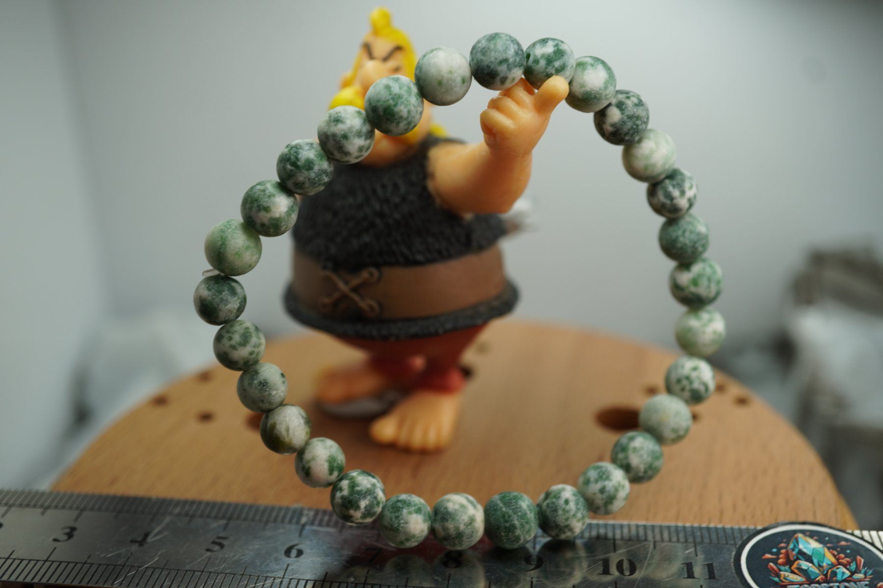 Minerali & Pietre curative: Baum Jaspis     Kugel   Armband    (Räumung!) – Nuovo e nell'imballaggio originale da Eschenbach SG venduto da topstone 1