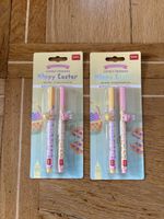 2x Gel Pens Lovely Friends Happy Easter, neu