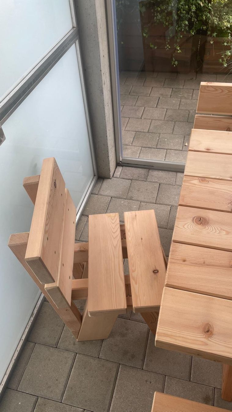 Set di tavolo e panche: Gartentisch – Usato da Chur venduto da ivon68 4