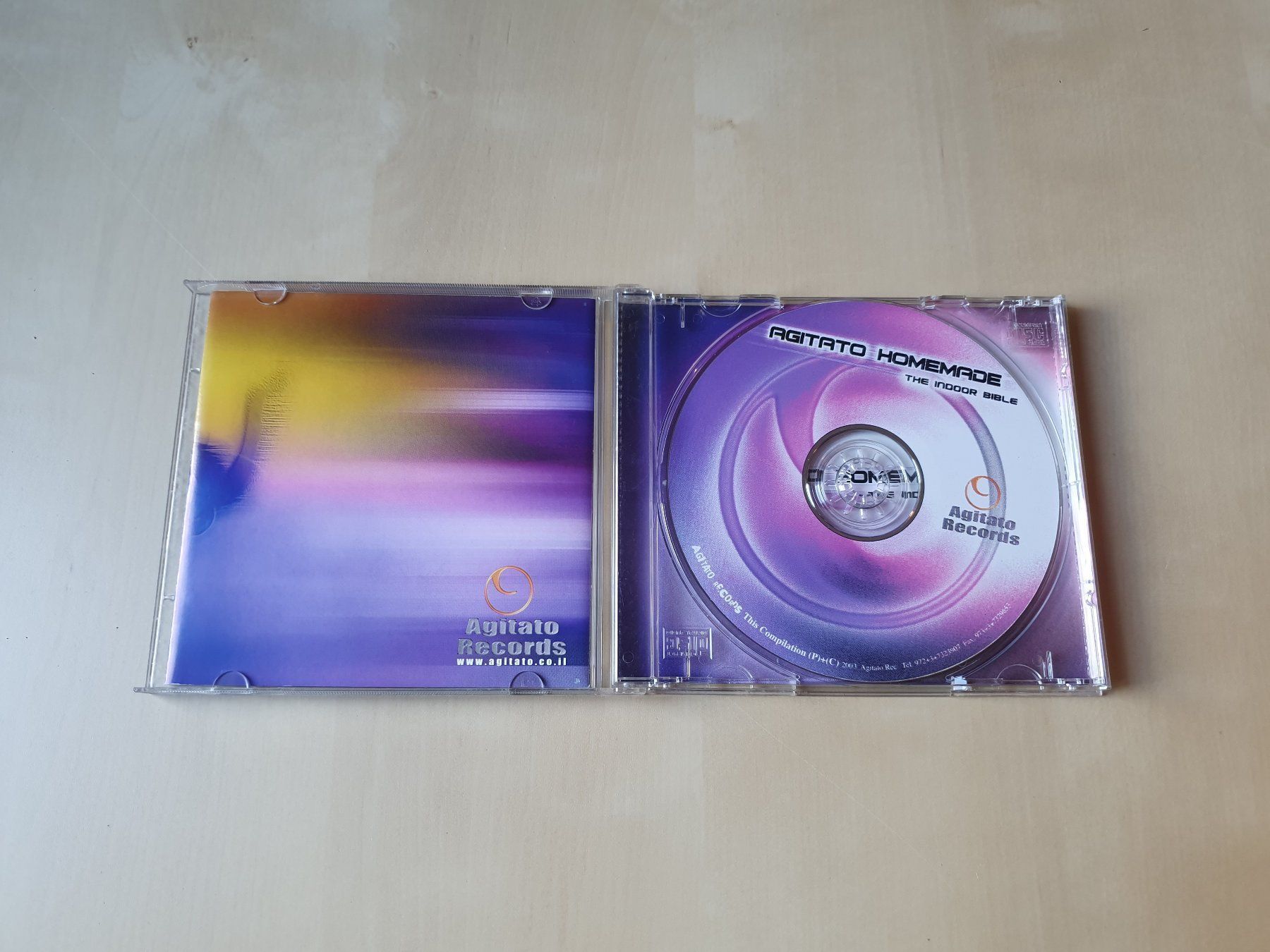 CDs: Agitato Homemade the indoor bible – Gebraucht aus Stansstad von collectorsshop 2