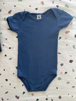 Petit Bateau Body, blau, kurzarm, Grösse 94 cm/36 Monate