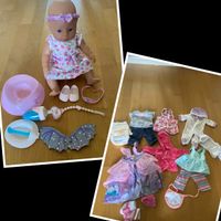 Poupée Baby  Born qui fait pipi + accessoires/ vêtements