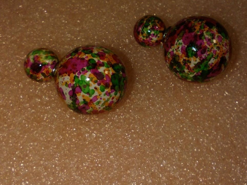 Orecchini pendenti & Orecchini a lobo: OHRRINGE MODESCHMUCK,,MIT MEHRERE FARBEN – Nuovo (secondo la descrizione) da Basel venduto da bijoutrie_4