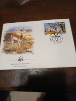 Sénégal WWF Premier jour d'émission 1986 - Gazelle!