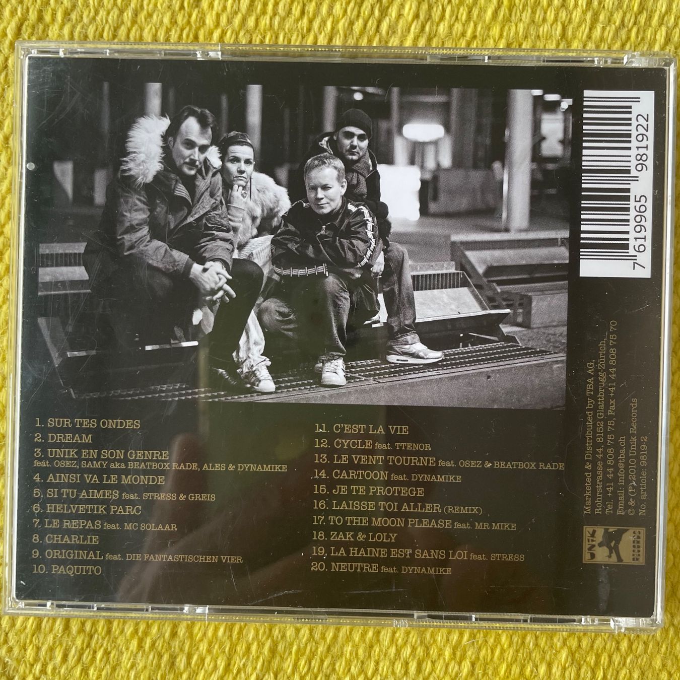 CD: SENS UNIK-GENERATIONS – Usato da Rorschacherberg venduto da CD-Roli 1