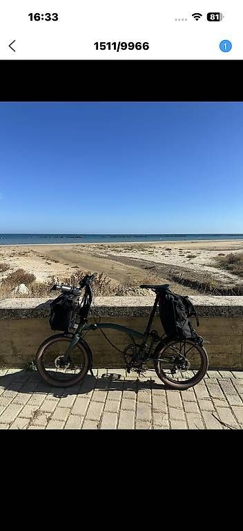 Brompton Velos: Brompton G Line – Gebraucht aus Winterthur von Porchhouse