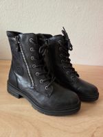 Stiefeletten Kunstleder warm Gefüttert Gr.36 Neuwertig 