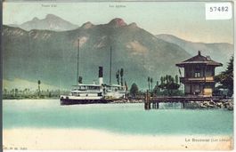 la  Bouveret - La leman - Litho