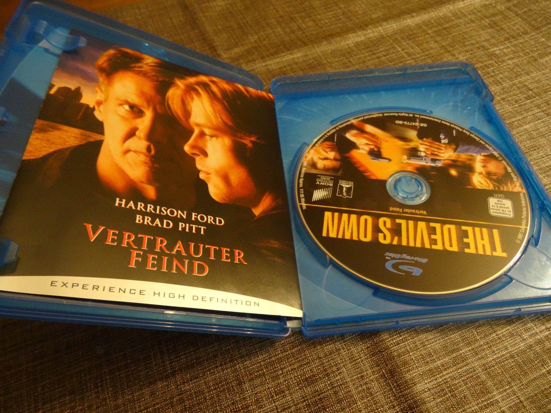 Alle DVDs: Vertrauter Feind - Harrison Ford, Brad Pitt - Blu-ray – Gebraucht aus Olten von Disc-Verkauf 1