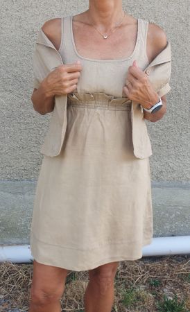 Ensemble 2 pièces veste-habit/ 2er Set Jacke und Kleid