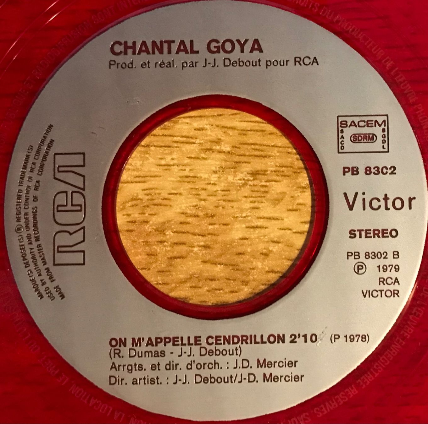 Dischi in vinile: CHANTAL GOYA - LA POUPEE – Usato da Bussigny venduto da vinyl-pas-cher 3