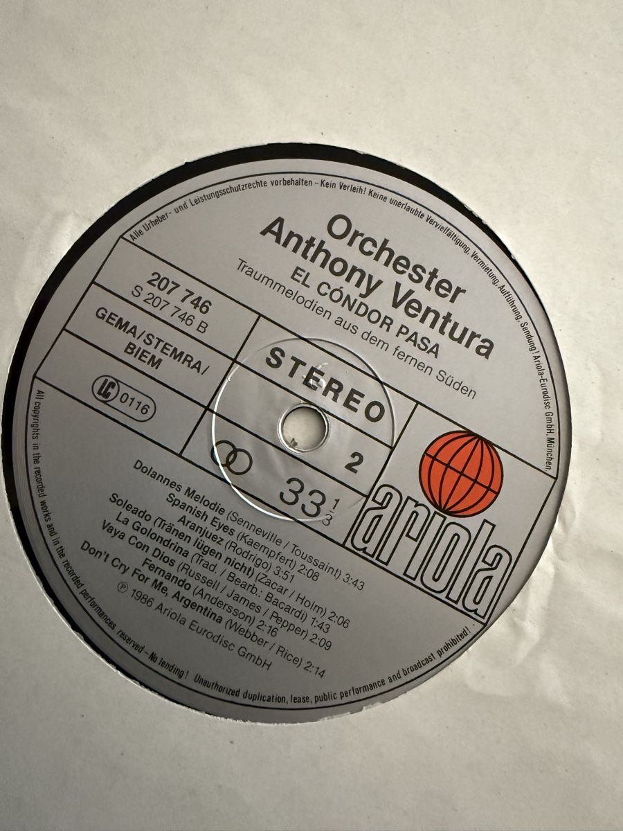 Dischi in vinile: Günter Noris - Tanzplatte des Jahres '87 – Usato da Goldach venduto da Messerguru 3