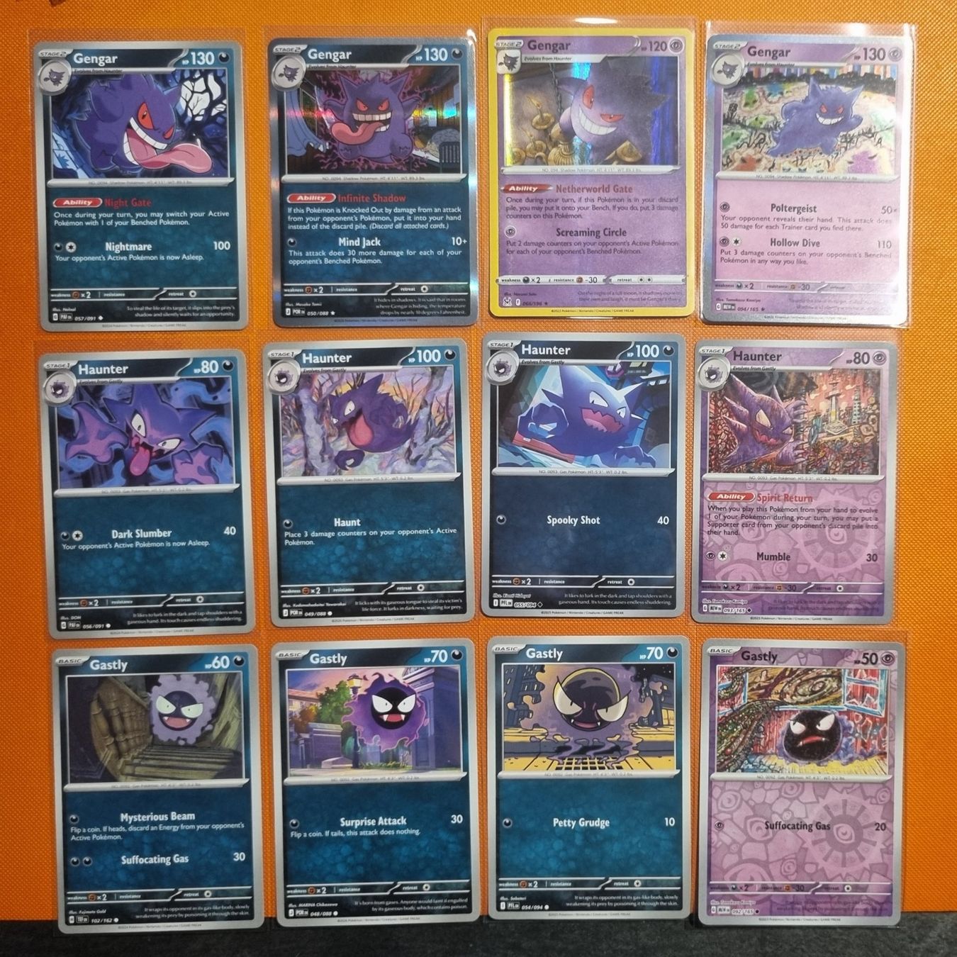 Pokémon Sammelbilder & Trading cards: Gengar Kartenbundle Englisch – Gebraucht aus Bichelsee von Kompiuter