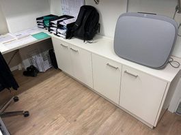 Sideboard weiss beschichtet